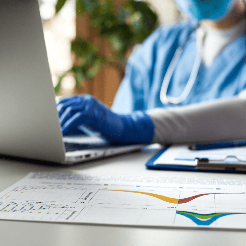 MedTech on a computer