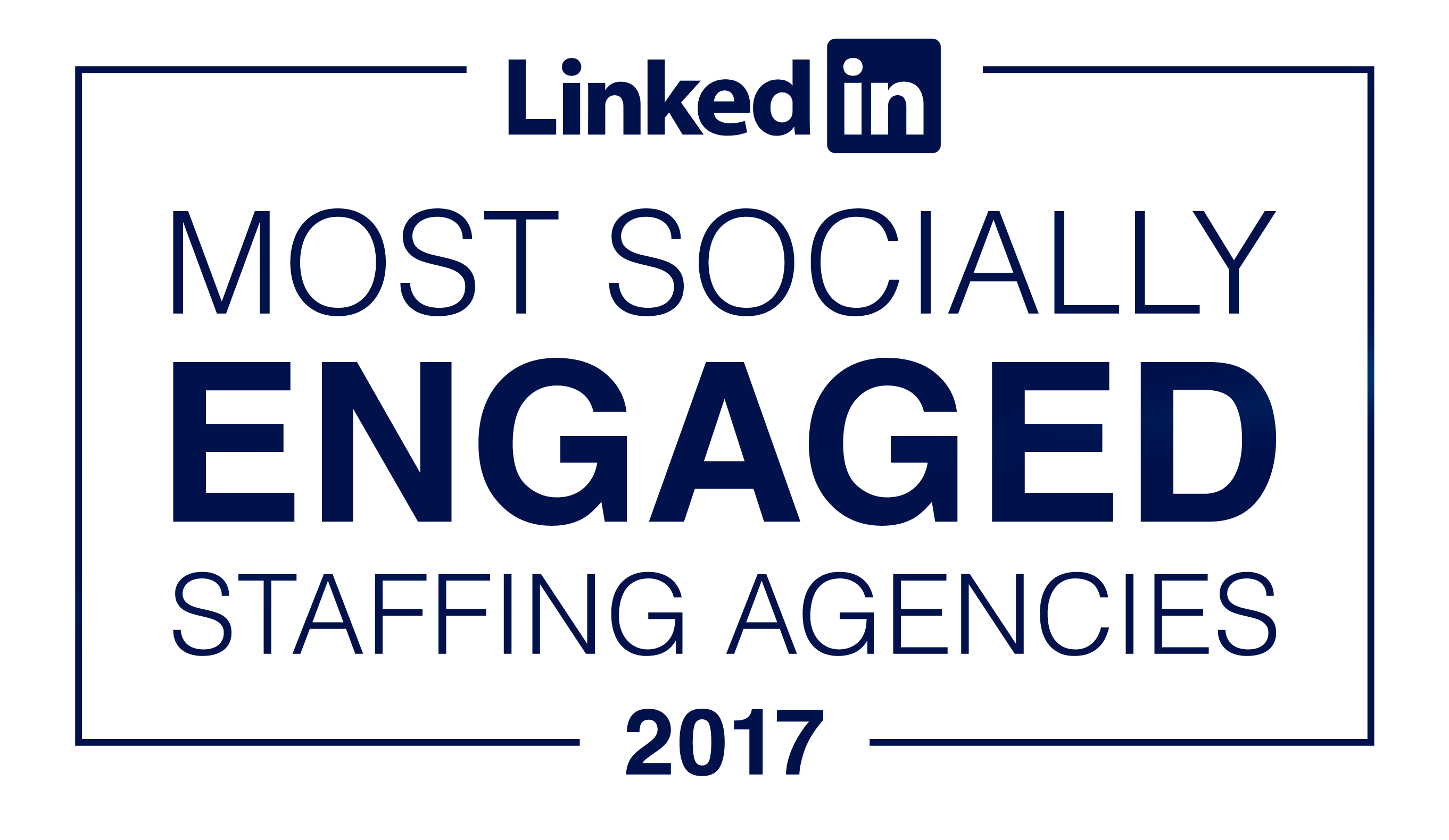 LinkedIn Most Socially Engaged